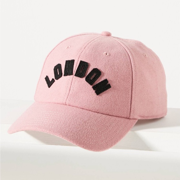 NWT Wanderlust London Wool Cap - Pink - Anthropologie - American Needle